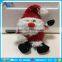 2017 new design christmas plush toy cute santa claus hot sale festival toy