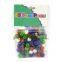 1 / 2'' Art and Craft Decoration Accessories Mixed Color Craft Pom Poms