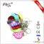 2017 Hot sale new product custom colorful PVC Keychain Made In China wholesale