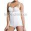 Women Powernet Firm Control Bodysuit Latex Body Shaper with Straps