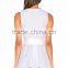 V Neck Wrap Top Sleeveless Sexy Lady Latest Top Design for Women