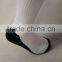white blank polyester socks with black bottom for sublimation