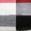 Designer Plaid Acrylic Knitted Winter Shawl