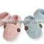 White Rabbit Shape Shoes For Baby Cute Knitted Soft Shoes Infant Newborn Shoes