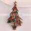 zm53213a 2017 cheap christmas ornaments christmas tree brooch wholesale