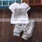 3-18 Month Boys Formal Wear Cotton on Kids Clothing Set Wholesale