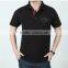 China Wholesale Custom Men's Grey Stripe Short Sleeve Polo Shirt
