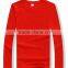 2017 fashion custom long sleeve T-shirts design for men