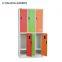 new design high quality colorful 6 door sliding modern filing cabinet