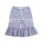 2017 Wholesale Children's Boutique Clothing Cotton Baby Girls Ruffle Shorts