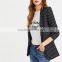 2018 fall and winter newest style Fitted Polka Dot Open Front Blazer