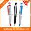 plastic big fat ballpoint pen with visible window