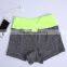 Washed 100% Polyester Slim Body Fitness Colorful Yoga Shorts Wholsale Cheap High Quality Women Sweat Short