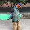 Outdoor Snowboard Flying Men And Women Waterproof Jacket With Many Pockets And Zippers