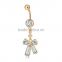 Anime Belly Button Bananabell Star Shaped Navel Dangle Ring