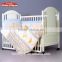 2-in-1 and playpen combo-espresso, white, cherry, natural baby crib