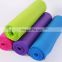 2016 Wholesale high density anti-slip pilate custom label TPE yoga mat best fitness mat with carrying bag