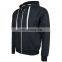 2015Mens Zip Up Hoodie Hooded Top Plain Hoody Fleece Jacket.