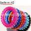 Fashion Factory Price Girl's Elastic Transparent Telephone Wire Colorful Hair Band