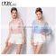 Fancy organza lace shirt latest fashion long top designs girls frock