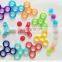 2017 Finger Spinner Toy Titanium Alloy Frame Hand Spinners Star Polish Bearing For Autism Anxiety Stress Relief