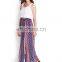 2017 hot selling new arrival ladies' vintage split skirt, high quality long maxi skirt wholesale OEM