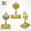 high quality gold plating custom turbo metal medal and trophy