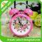 Hello Kitty cute small alarm clock ringing the bell Creative cartoon metal clock