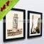 New arrival custom wholesale black picture frame