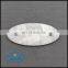 Cheap Nameplate 3D Custom Name Metal Crafts Embossed Painting and Brushed Aluminum Label