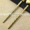 High-end Bamboo joint Brass Gel pen Matte and polished face available Customized Logo Gift Gel pen