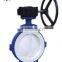 CE/ISO Marine Wafer Type Worm Gear Operated Metal Seat Butterfly Valve