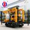 Hot sale crawler type rock drilling rig XYD-3 /diesel engine water well drill machine 600m depth easy move for sale