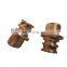 High demand customized cnc machining parts brass and steel parts