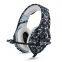 PC stereo led wireless gaming headset game earphones with microphone