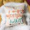 Customized Sublimation linen Cartoon Printed Decorative Pillow Case