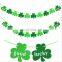Customer log decorative polyester felt flag bunting