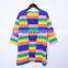RTS  Multi-color Stripe Kids Long Cardigan Kimono Cardigan