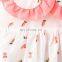 Cartoon children dress Korean princess dress girl long sleeve dress