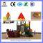 Plastic Children Playground Pirate Ship Outdoor Playground for Amusement Park