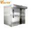 VIGEVR Commercial Prices Electric Gas Bread Baking Rack Rotary Oven For Bakery