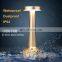 Hot products luxury oriental table led reading lamp Silver Gold home decorative  modern led desk table light