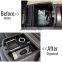 Interior Accessories Parts Silicone Armrest Rest Storage Box Center Control Console Organizer Tray For Chevrolet Silverado 1500