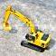 Metal Car Toy for Kid 1/43  Decoration Original Engineering Vehicle Navvy pc200 Model Excavator