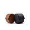 New high-grade PU leather snap on portable single travel watch  packing box storage bag