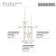 Wholesale Christmas Gift K9 Crystal Candle Holders for Home Decoration Wedding Candlestick Holders