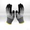 Durable Power Grip Sandy Nitrile Palm Coated HPPE Cut Protective Gloves