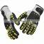 Factory Price TPR Impact Cut Resistant Mechanic Glove with Shock Absorption Foam Padding