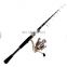 high quality 99% carbon fiber 1.98m 2.28m 2.58m Portable Telescopic Fishing Rod combo  with fishing  Reel lure components