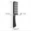2021  high quality black straight Hair Combs  Carbon Fiber Comb with custom logo